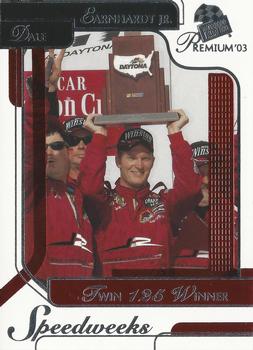 2003 Press Pass Premium - Red Reflectors #P46 Dale Earnhardt Jr. Front