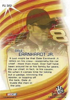 2003 Press Pass Stealth - Fusion #FU 3 Dale Earnhardt Jr. Back