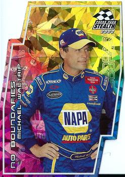 2003 Press Pass Stealth - No Boundaries #NB 25 Michael Waltrip Front