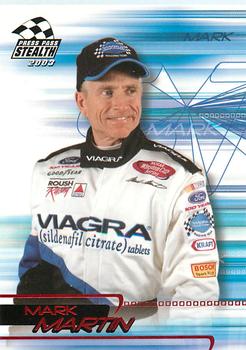 2003 Press Pass Stealth - Red #P7 Mark Martin Front