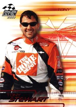 2003 Press Pass Stealth - Red #P22 Tony Stewart Front