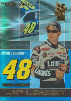 2003 Press Pass VIP - Lap Leaders National #LL 5 Jimmie Johnson Front