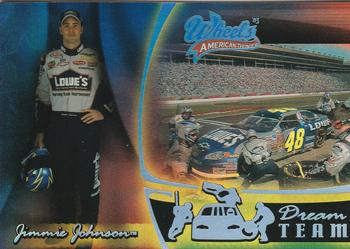 2003 Wheels American Thunder - Holofoil #P34 Jimmie Johnson Front