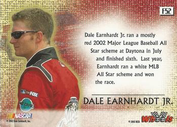 2003 Wheels High Gear - First Gear #F52 Dale Earnhardt Jr.'s Car Back