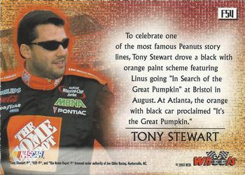 2003 Wheels High Gear - First Gear #F54 Tony Stewart's Car Back