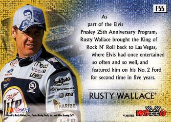 2003 Wheels High Gear - First Gear #F55 Rusty Wallace's Car Back