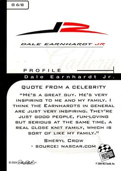 2004 Press Pass Dale Earnhardt Jr. - Gallery #G 6 Dale Earnhardt Jr. Back