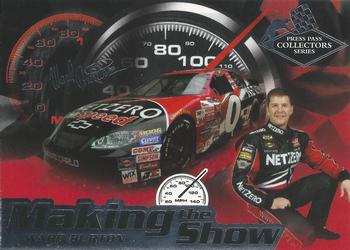 2004 Press Pass Collectors Series Making the Show #MS 4 Ward Burton Front