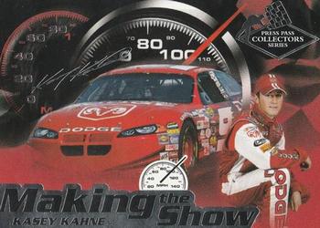 2004 Press Pass Collectors Series Making the Show #MS 6 Kasey Kahne Front