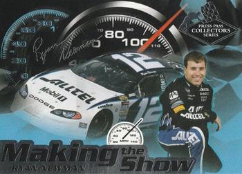 2004 Press Pass Collectors Series Making the Show #MS 8 Ryan Newman Front