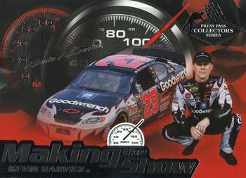2004 Press Pass Collectors Series Making the Show #MS 18 Kevin Harvick Front