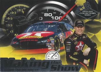 2004 Press Pass Collectors Series Making the Show #MS 21 Jamie McMurray Front