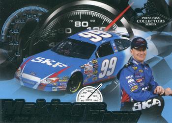 2004 Press Pass Collectors Series Making the Show #MS 27 Jeff Burton Front