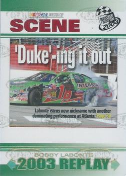 2004 Press Pass - Platinum #P79 'Duke'-ing It Out Front