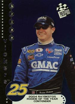 2004 Press Pass VIP - Rookie Class #RC 3 Brian Vickers Front