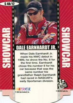 2004 Press Pass - Showcar #S 4B Dale Earnhardt Jr.'s Car Back