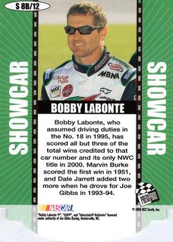 2004 Press Pass - Showcar #S 8B Bobby Labonte's Car Back