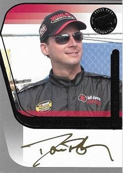 2004 Press Pass - Signings #NNO Dave Blaney Front
