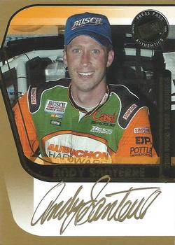 2004 Press Pass - Signings Gold #NNO Andy Santerre Front