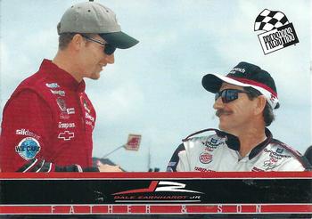 2004 Press Pass Dale Earnhardt Jr. #14 Dale Earnhardt Jr. / Dale Earnhardt Front
