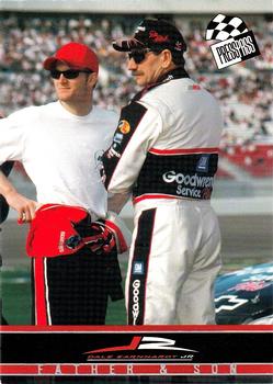 2004 Press Pass Dale Earnhardt Jr. #15 Dale Earnhardt Jr. / Dale Earnhardt Front