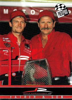 2004 Press Pass Dale Earnhardt Jr. #16 Dale Earnhardt Jr. / Dale Earnhardt Front