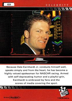 2004 Press Pass Dale Earnhardt Jr. #69 Dale Earnhardt Jr. Back