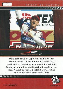 2004 Press Pass Dale Earnhardt Jr. #6 Dale Earnhardt Jr. Back