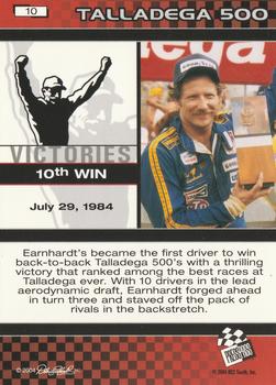 2004 Press Pass Dale Earnhardt The Legacy Victories #10 Dale Earnhardt Back