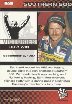 2004 Press Pass Dale Earnhardt The Legacy Victories #30 Dale Earnhardt Back