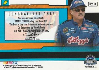 2004 Press Pass Eclipse - Under Cover Cars #UCC  13 Terry Labonte Back