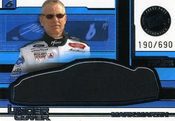 2004 Press Pass Eclipse - Under Cover Driver Silver #UCD 6 Mark Martin Front