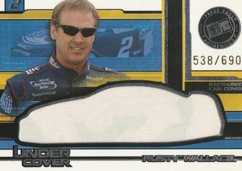 2004 Press Pass Eclipse - Under Cover Driver Silver #UCD 9 Rusty Wallace Front