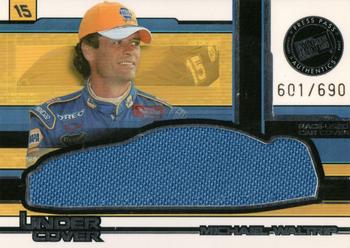2004 Press Pass Eclipse - Under Cover Driver Silver #UCD 10 Michael Waltrip Front