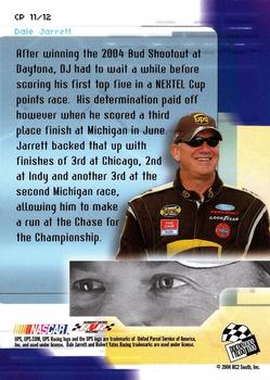 2004 Press Pass Optima - Cool Persistence #CP 11 Dale Jarrett Back