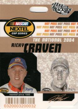 2004 Press Pass Trackside - Hot Pass National #HP 4 Ricky Craven Front