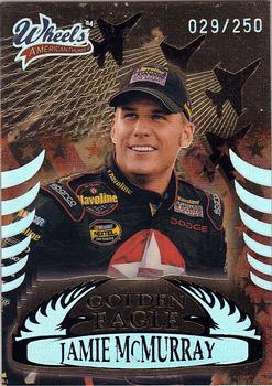 2004 Wheels American Thunder - Golden Eagle #GE 8 Jamie McMurray Front