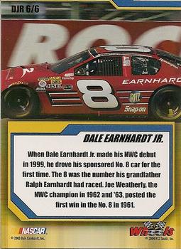 2004 Wheels High Gear - Dale Earnhardt Jr. #DJR 6 Dale Earnhardt Jr. Back