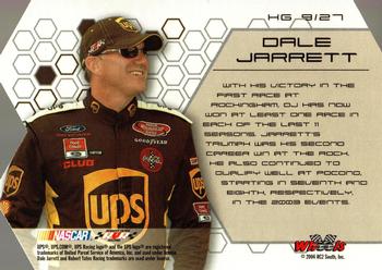 2004 Wheels High Gear - High Groove #HG 9 Dale Jarrett Back