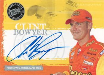 2005 Press Pass - Autographs #NNO Clint Bowyer Front