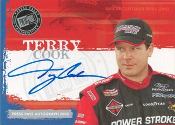 2005 Press Pass - Autographs #NNO Terry Cook Front