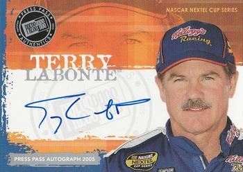 2005 Press Pass - Autographs #NNO Terry Labonte Front