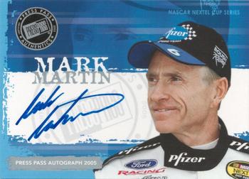 2005 Press Pass - Autographs #NNO Mark Martin Front