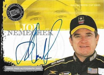 2005 Press Pass - Autographs #NNO Joe Nemechek Front