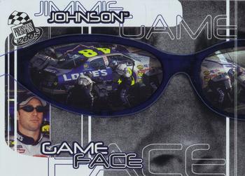 2005 Press Pass - Game Face #GF 2 Jimmie Johnson Front