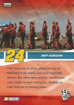 2005 Press Pass - Platinum #P105 Jeff Gordon Back