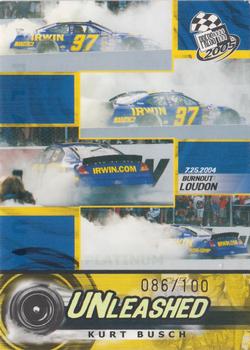 2005 Press Pass - Platinum #P117 Kurt Busch's Car Front