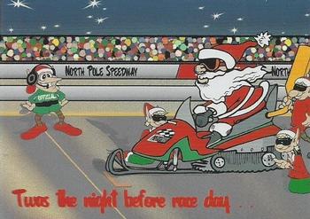 2005 Press Pass - Season's Greetings #NNO Twas the night before race day Front