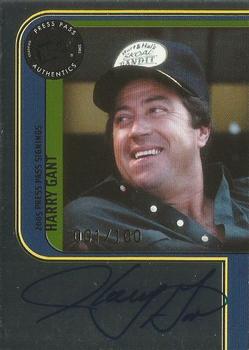 2005 Press Pass - Signings Platinum #NNO Harry Gant Front