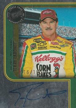 2005 Press Pass - Signings Platinum #NNO Terry Labonte Front